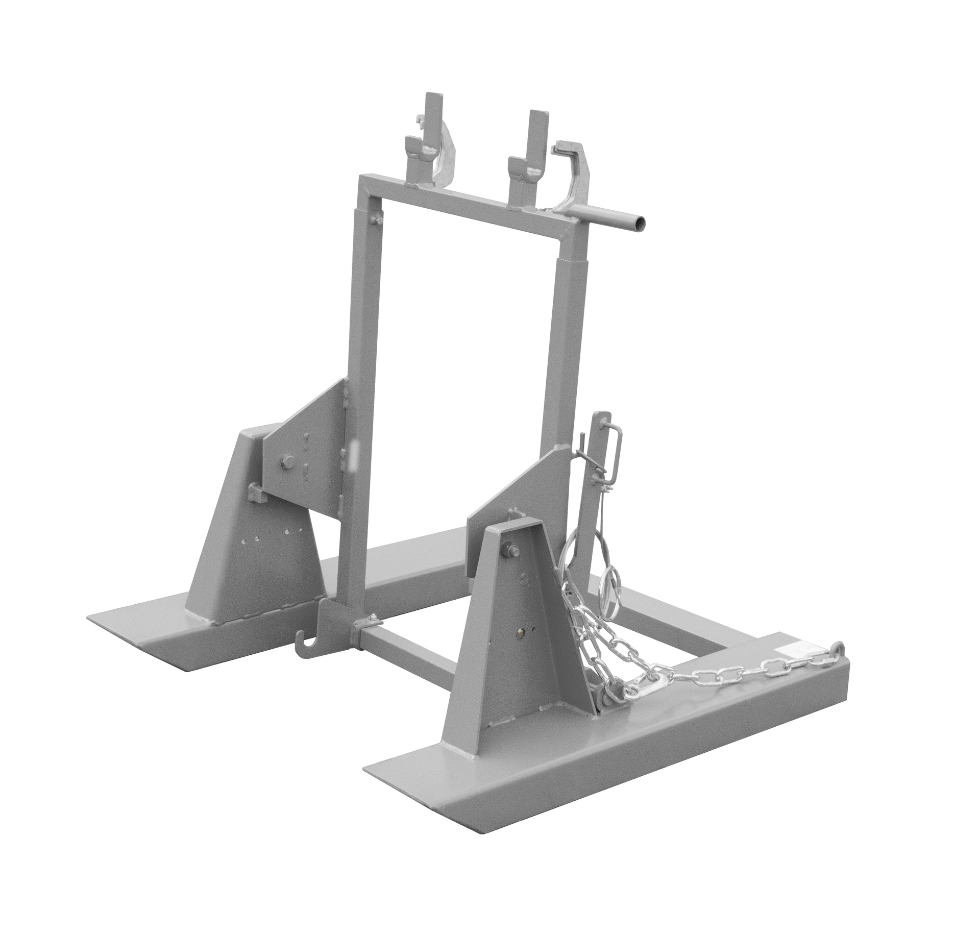 Mülltonnen-Kipper Typ MK RAL 7005 Mausgrau